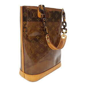 Louis Vuitton Vinyl Monogram Cabas Brown Shoulder bag Ambre tote